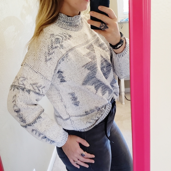 Americhino Vintage Pullover Boyfriend Sweater Med - Picture 5 of 14